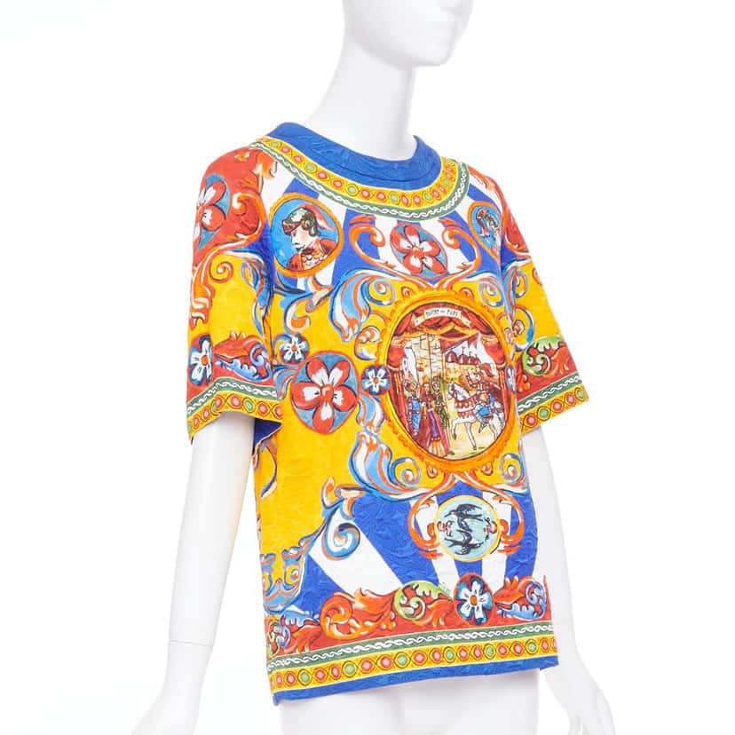 DOLCE & GABBANA Product Blue Viscose Very good condition - Inside View