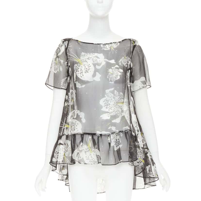 Erdem Product Black Silk Very good condition - Front View