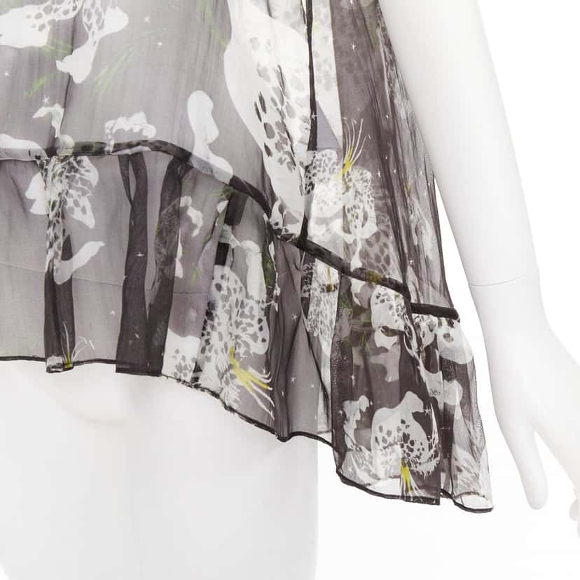 Erdem Product Black Silk Very good condition - Back View