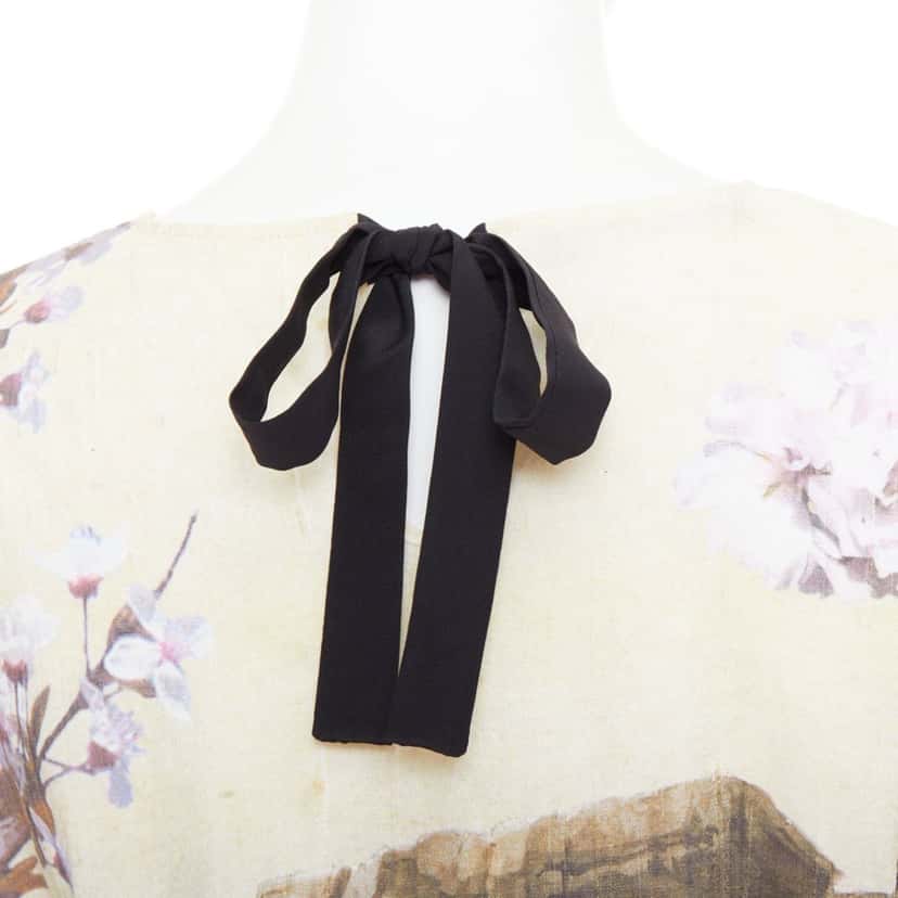 DOLCE & GABBANA Product Ecru Silk Very good condition - Back View