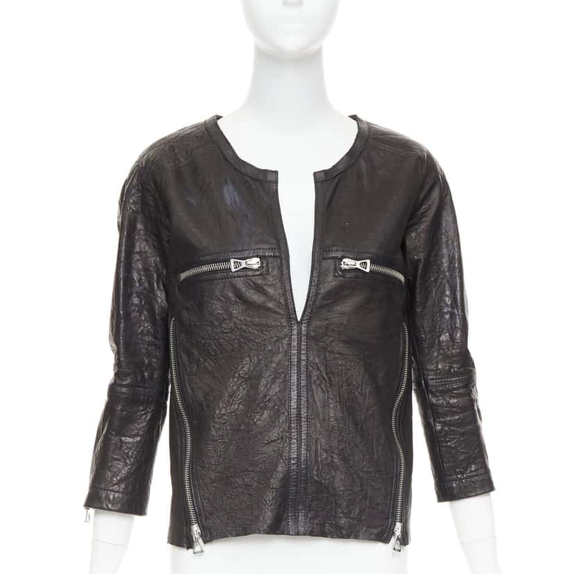 Isabel Marant Product Black Leather Good condition - Front View