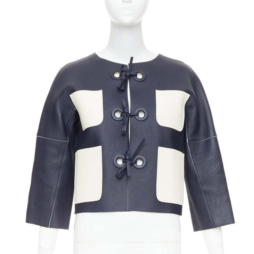 Louis Vuitton Product Navy Leather Good condition - Front View