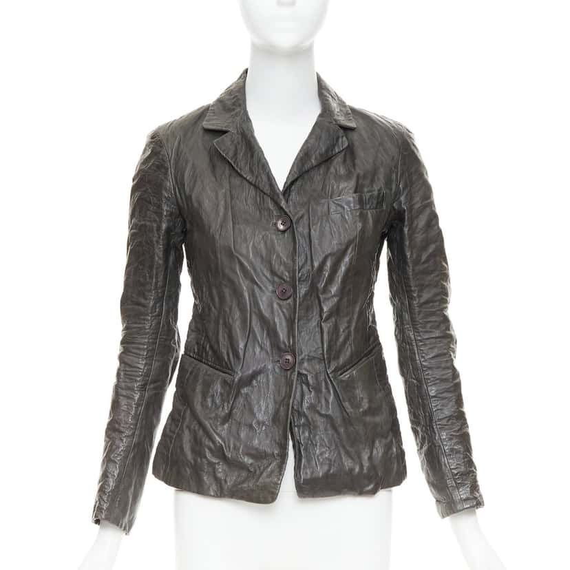 Donna Karan Product Brown Leather Very good condition - Front View