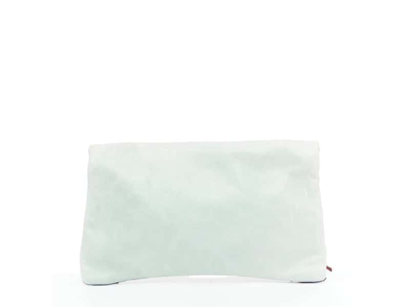 Balenciaga Motocross Classic Envelope Clutch Blue Leather Fair condition - Model View