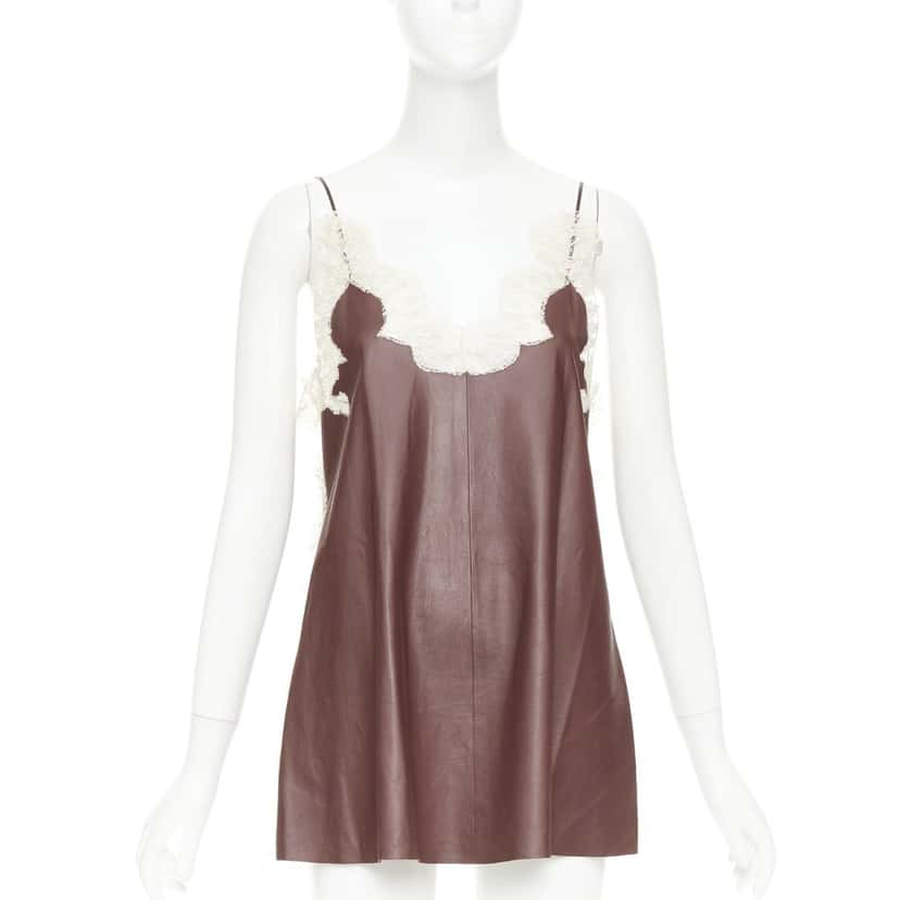 Dior Product Burgundy Leather Very good condition - Inside View