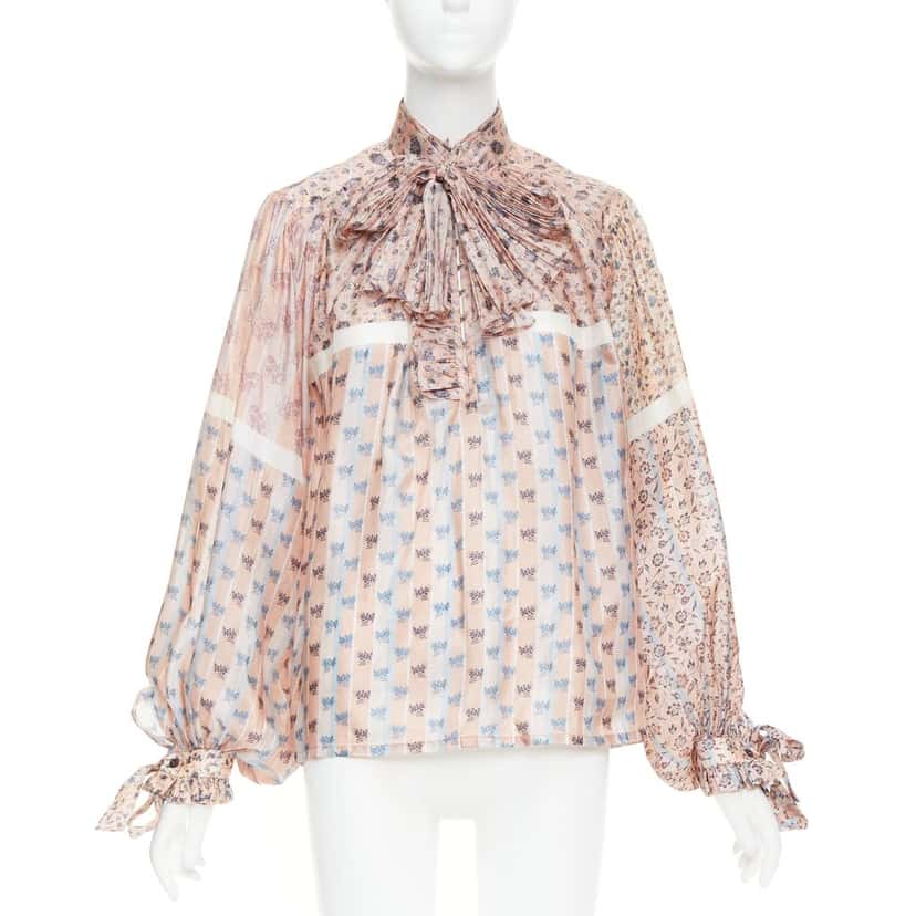 Louis Vuitton Product Pink Silk Very good condition - Front View