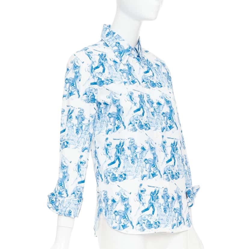 Prada The Important Ones Blue Cotton Very good condition - Inside View