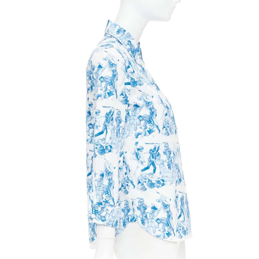 Prada The Important Ones Blue Cotton Very good condition - Model View