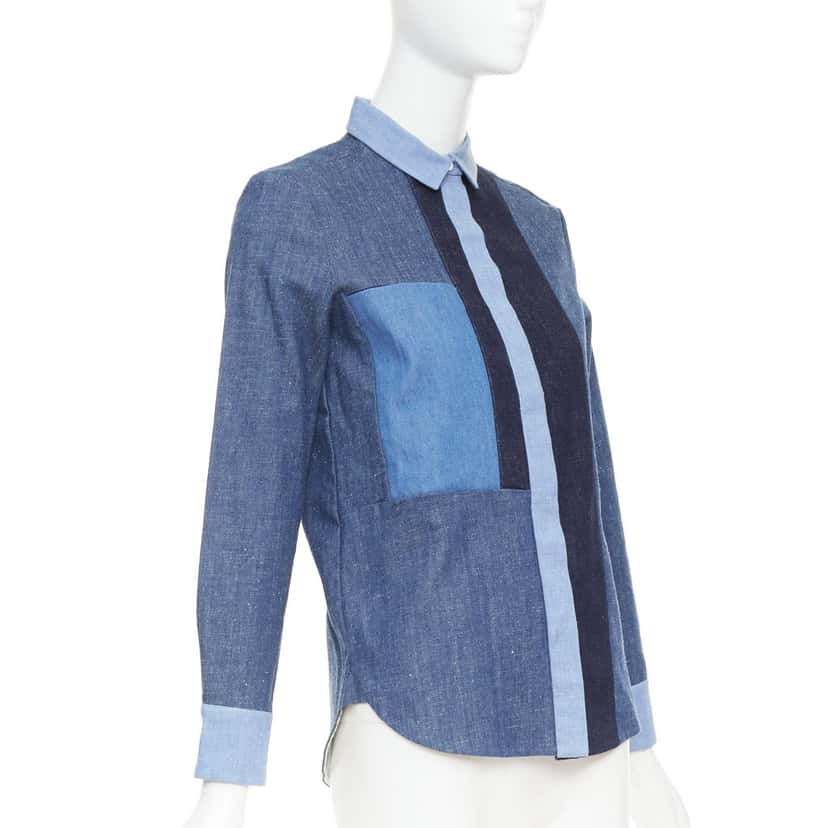 Celine Product Blue Cotton Never worn, with tag - Inside View