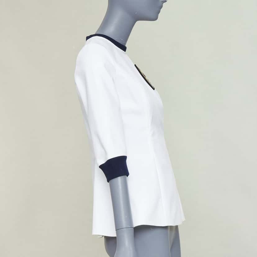 Dior Product Ecru Cotton Fair condition - Model View