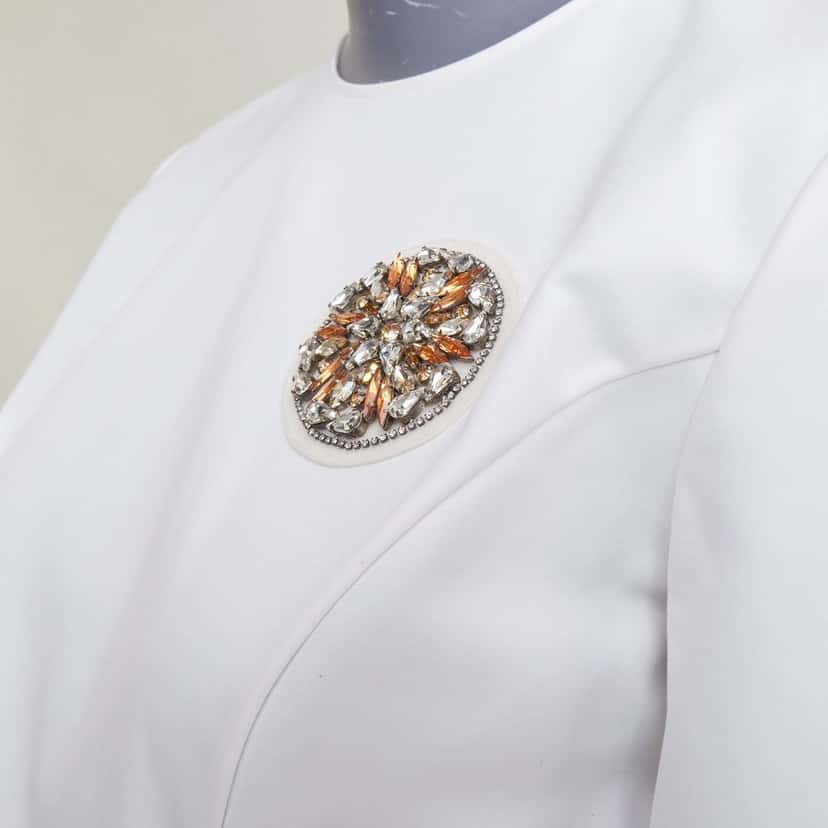 Dior Product Ecru Cotton Fair condition - Back View