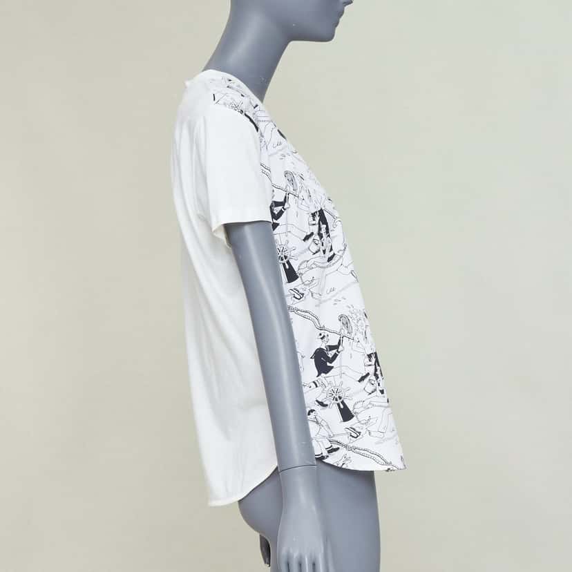 Prada Product White Cotton Fair condition - Model View