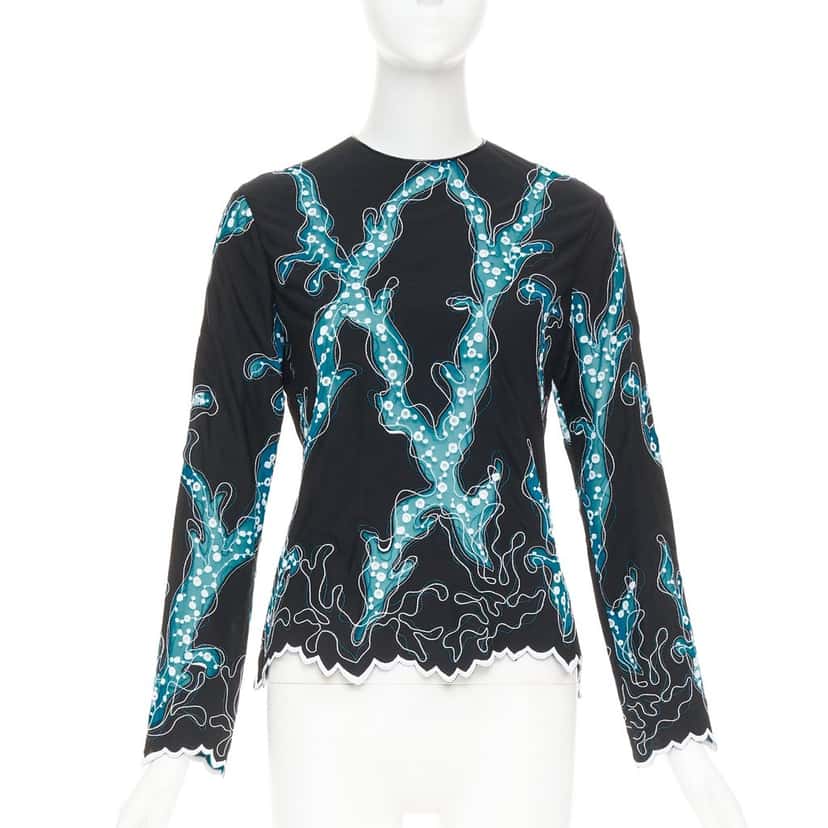 Louis Vuitton Product Black Viscose Very good condition - Front View