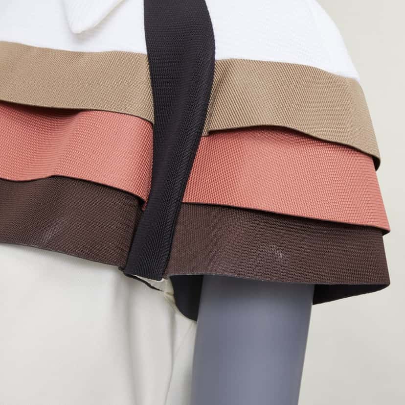 Louis Vuitton Product Ecru Polyester Good condition - Back View