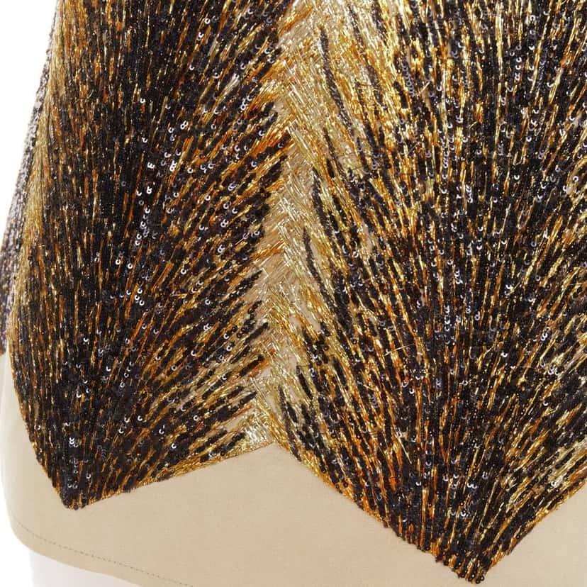 Louis Vuitton Product Gold Polyester Very good condition - Back View