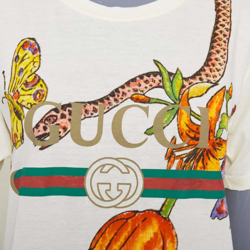 Gucci Product Ecru Cotton Very good condition - Back View