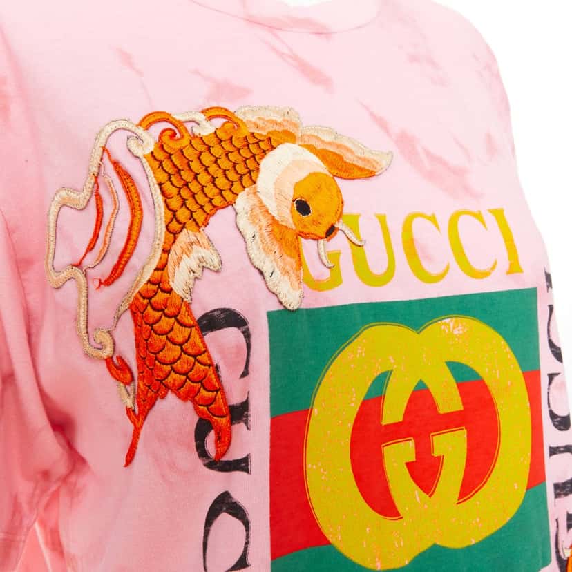 Gucci Product Pink Cotton Very good condition - Back View