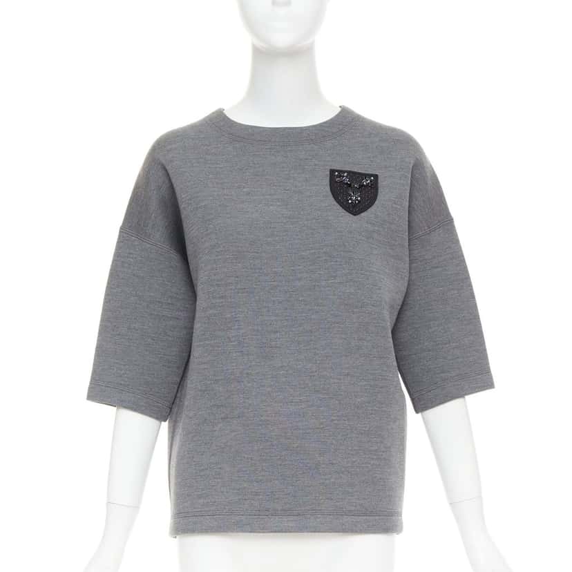 Dior Product Grey Wool Very good condition - Front View