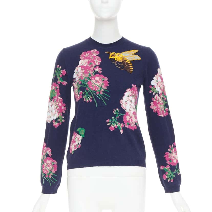 Gucci Product Navy Wool Very good condition - Front View