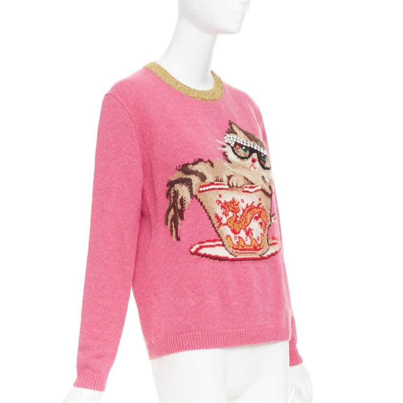 Gucci Product Pink Wool Very good condition - Inside View