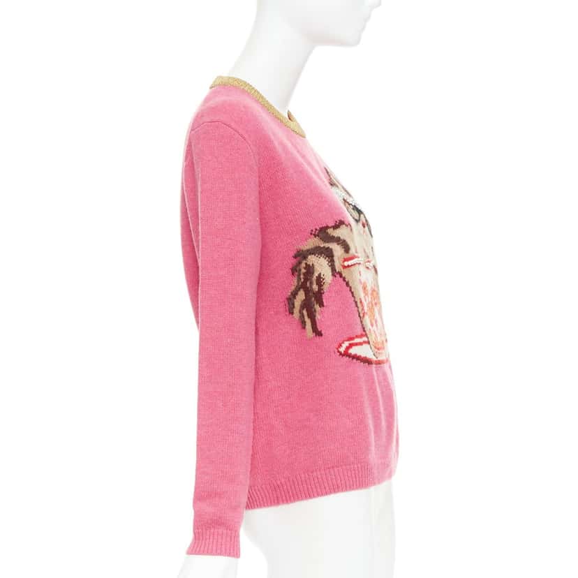 Gucci Product Pink Wool Very good condition - Model View