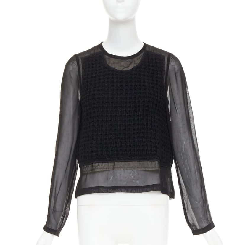 Comme Des Garcons Product Black Very good condition - Front View