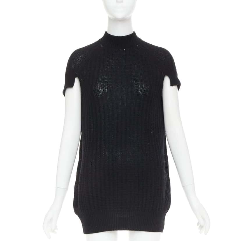 Prada Product Black Cashmere Fair condition - Front View