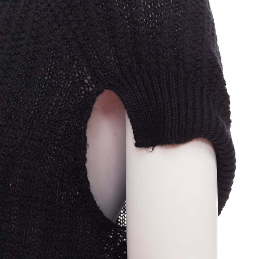 Prada Product Black Cashmere Fair condition - Back View