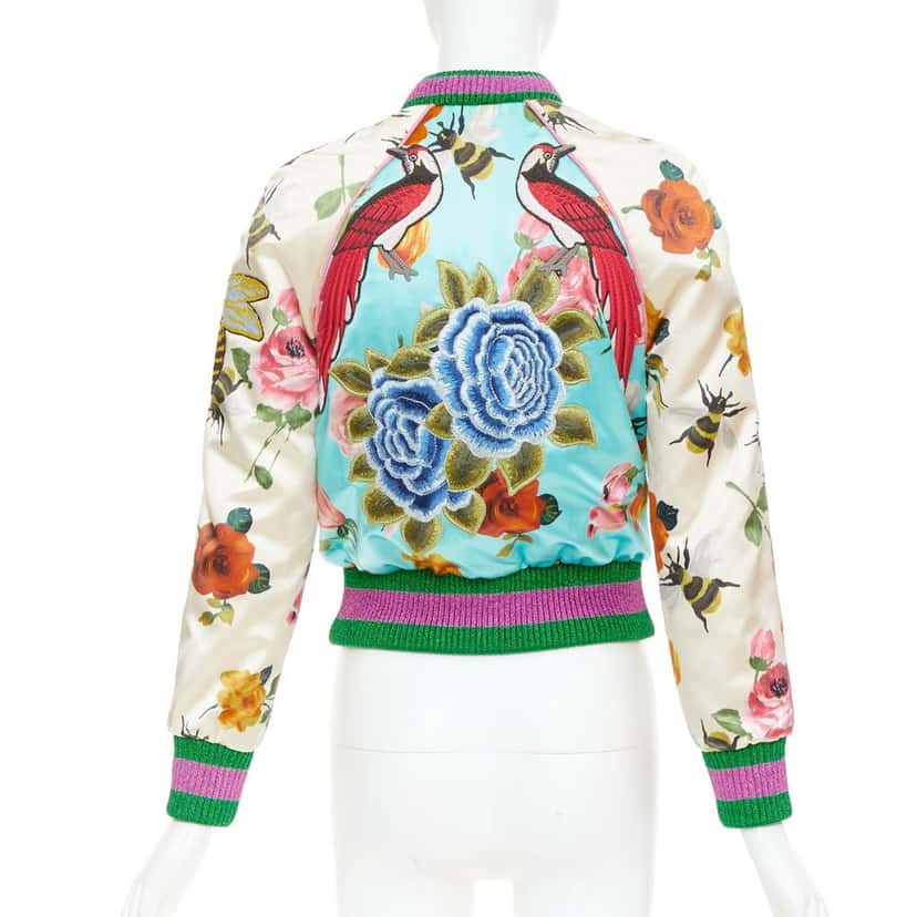 Gucci Product MultiColor Silk Very good condition - Back View