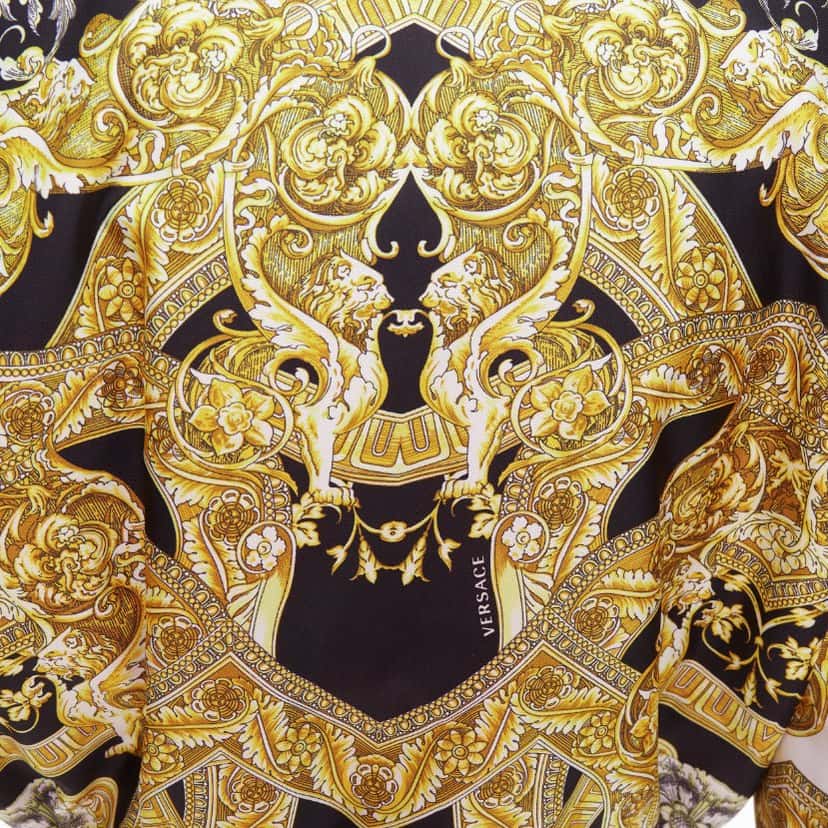 Versace Product White Silk Never worn, with tag - Back View