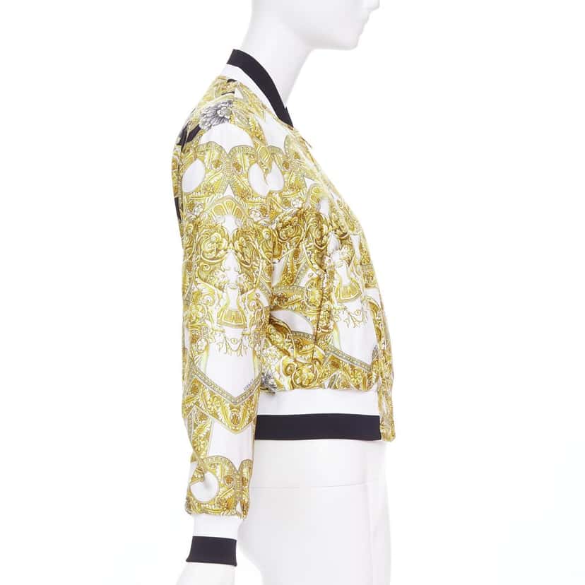 Versace Product White Silk Never worn, with tag - Box View