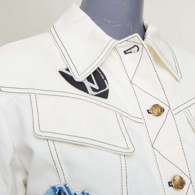 Louis Vuitton Product Ecru Cotton Good condition - Back View