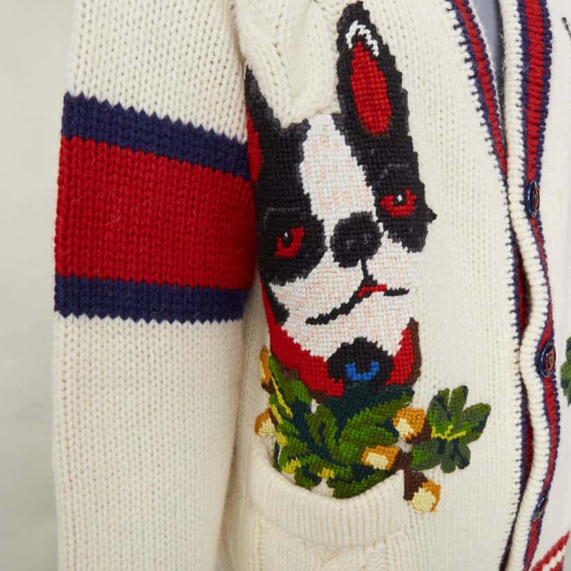 Gucci Product Ecru Wool Very good condition - Back View