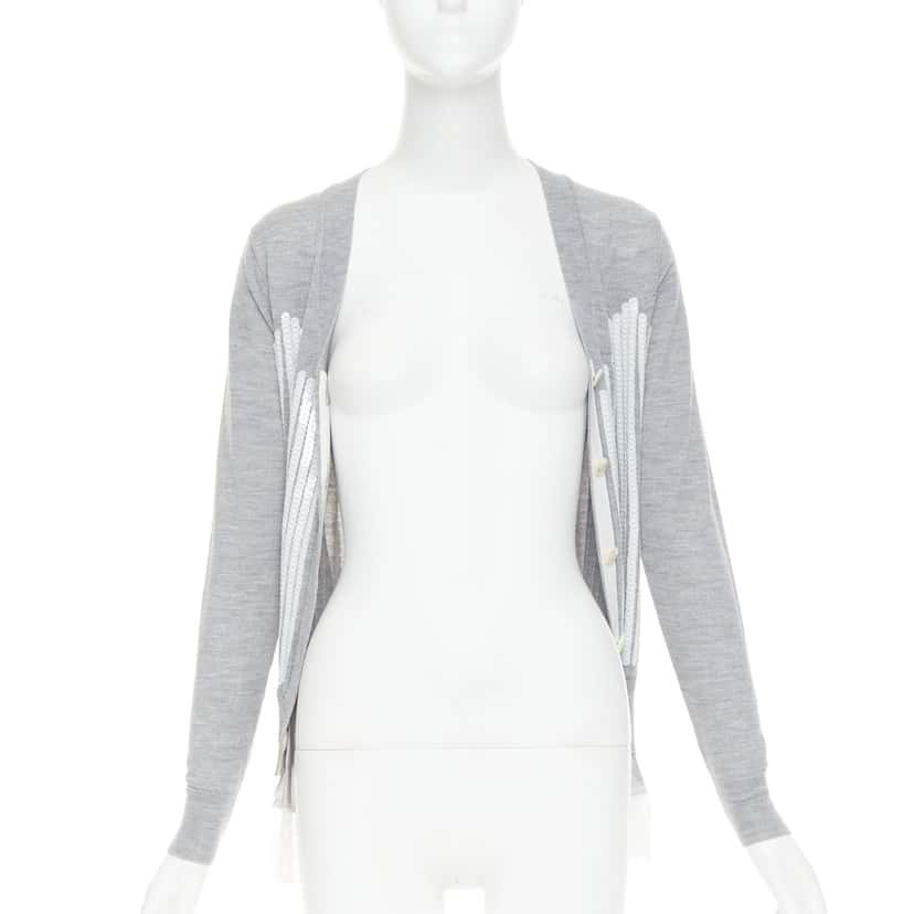 Sacai Product Grey Wool Very good condition - Inside View