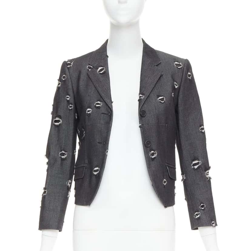 Miu Miu Product Grey Denim Very good condition - Inside View