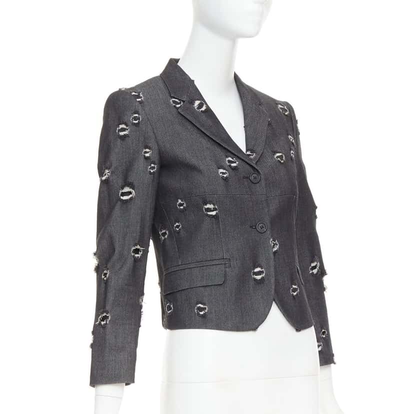 Miu Miu Product Grey Denim Very good condition - Model View