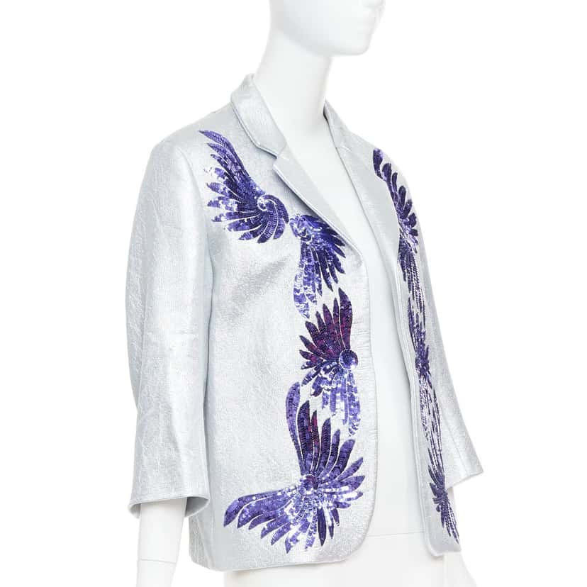 Dries Van Noten Product Silver Viscose Very good condition - Inside View