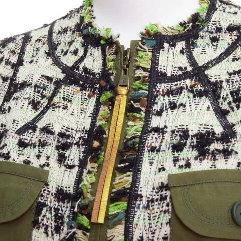 Louis Vuitton Product Green Cotton Very good condition - Back View