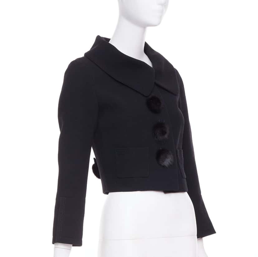 Louis Vuitton Product Black Wool Very good condition - Model View