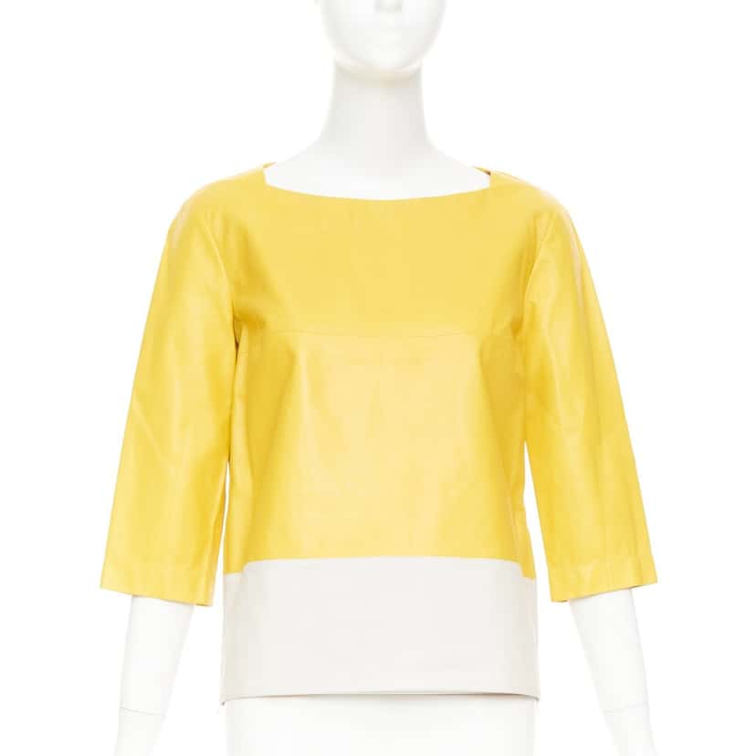 Marni Product Yellow Leather Very good condition - Front View