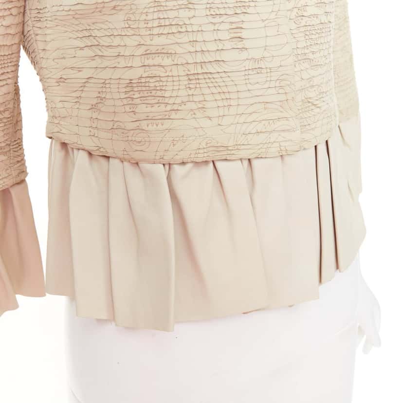 Valentino Product Beige Leather Very good condition - Back View