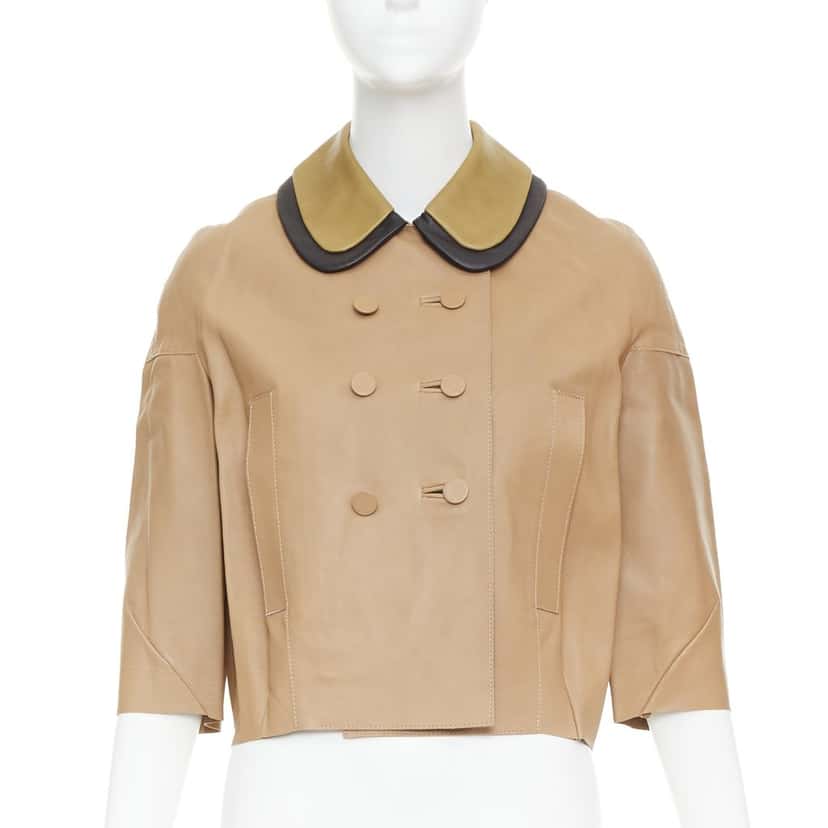 Marni Product Brown Leather Very good condition - Front View