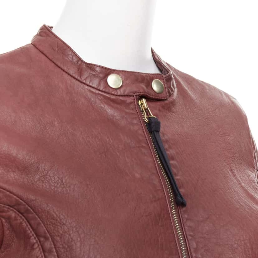 Marni Product Burgundy Leather Good condition - Back View