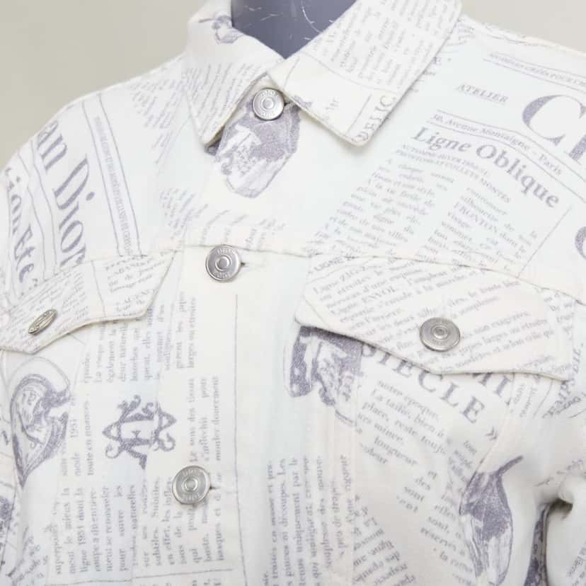 Dior Product White Denim Very good condition - Back View