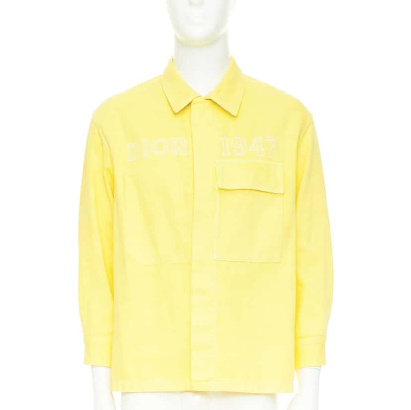Dior Product Yellow Cotton Fair condition - Back View