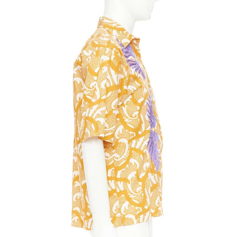 Dries Van Noten Product Yellow Cotton Very good condition - Model View