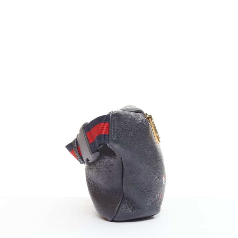 Gucci What Are We Going to Do with All This Future? Belt Bag Black Leather Very good condition - Inside View