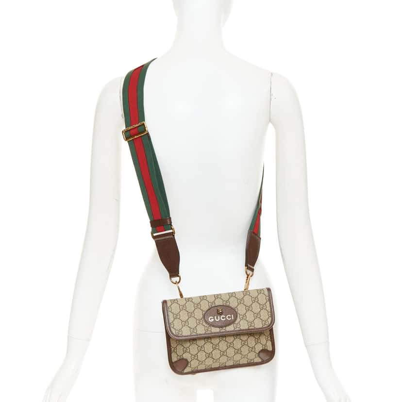 Gucci Neo Vintage GG Supreme Beige Good condition - Back View