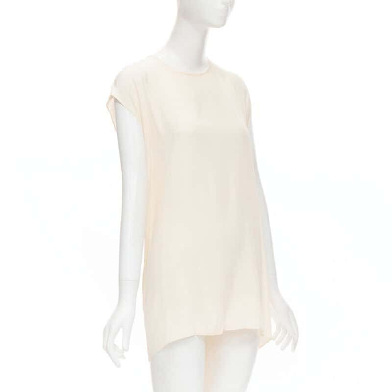 The Row Silk Modal Vest Beige Silk Never worn - Inside View