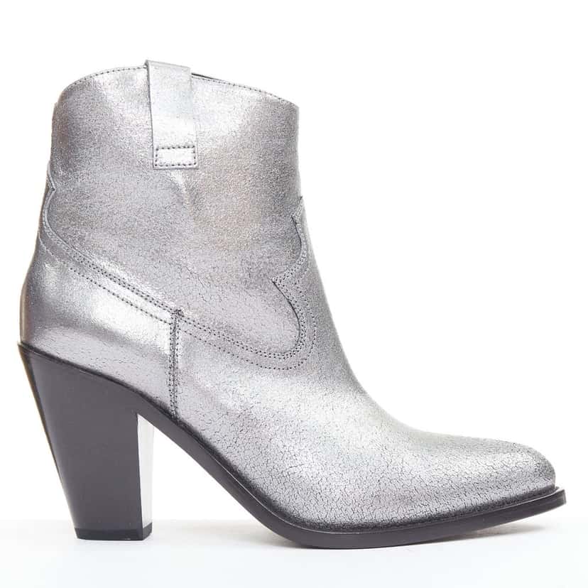 Saint Laurent Product Silver Leather Very good condition - Front View